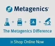 A graphic encouraging patients to experience the metagenics difference